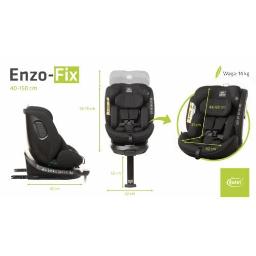 Автомобильное кресло 4Baby ENZO-FIX
