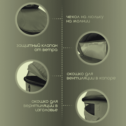 Детская Модульная коляска BubaGo Gaudi 3 в 1